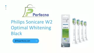 Philips Sonicare W2 Optimal Whitening Black