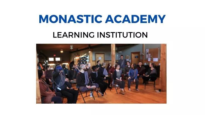 monastic academy