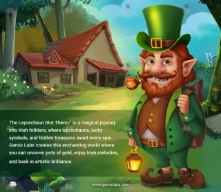 Gamix Labs Unveils Leprechaun's Treasure - A Slot Art Marvel