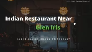 Indian Restaurant Glen Iris