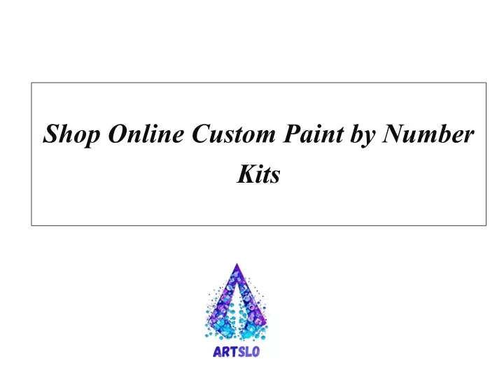 shop online custom paint by number kits