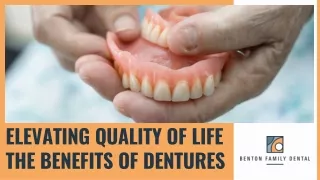 Smile Confidently Again: Exploring the Benefits of Dentures