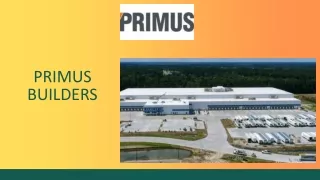 Primus Builders Pioneering Warehousing Automation Companies