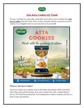 Atta Jeera Cookies-GC Foods