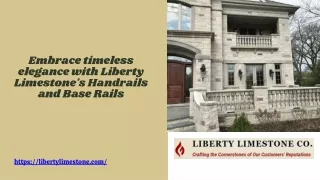 embrace timeless elegance with liberty limestone