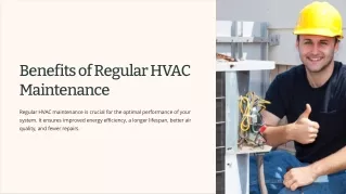 Benefits of Regular HVAC Maintenance