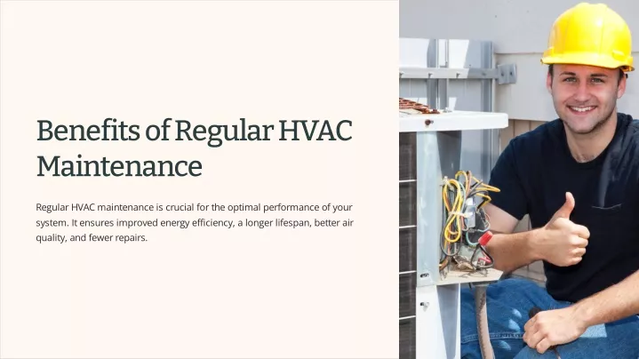 benefits of regular hvac maintenance
