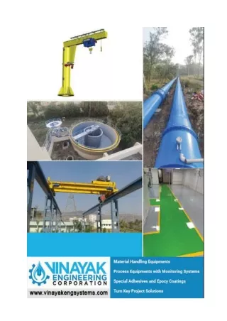 Vinayak engineering systems Pvt. Ltd  is best crane manufactures in Pune