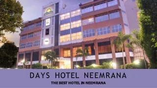 Find the Perfect Stay: Best Hotels in Neemrana for Your Dream Vacation