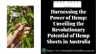 Hemp Sheets Australia