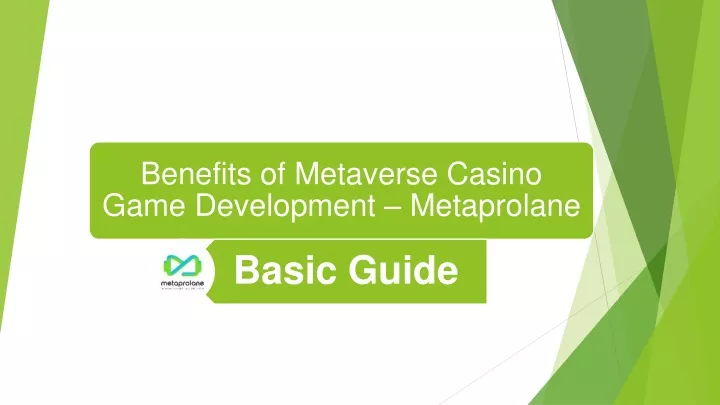 benefits of metaverse casino game development