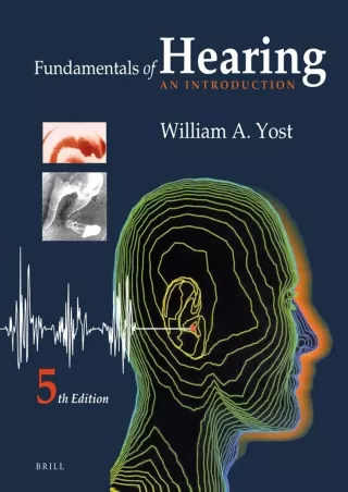 Download Book [PDF] Fundamentals of Hearing: An Introduction