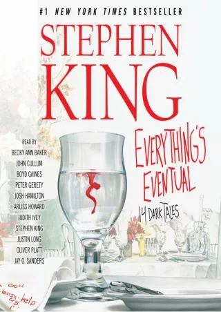 Download Book [PDF] Everything's Eventual: 14 Dark Tales