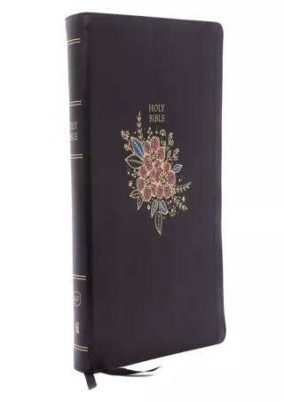 DOWNLOAD/PDF KJV Holy Bible, Super Giant Print Reference Bible, Deluxe Black Floral