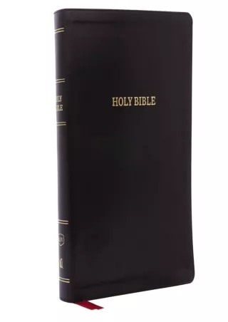 PDF_ KJV Holy Bible, Super Giant Print Reference Bible, Deluxe Black Leathersoft,