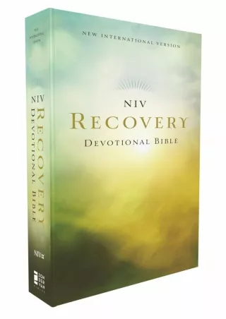 [READ DOWNLOAD] NIV, Recovery Devotional Bible, Paperback