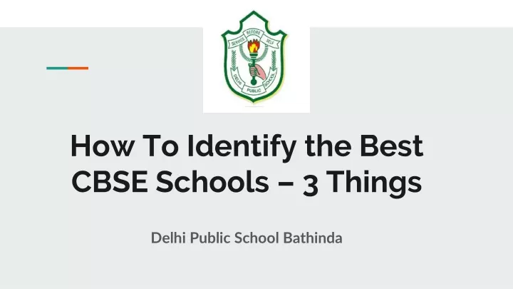 how to identify the best cbse schools 3 things