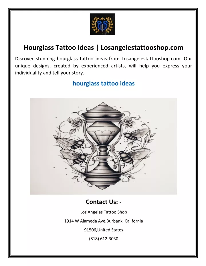 hourglass tattoo ideas losangelestattooshop com