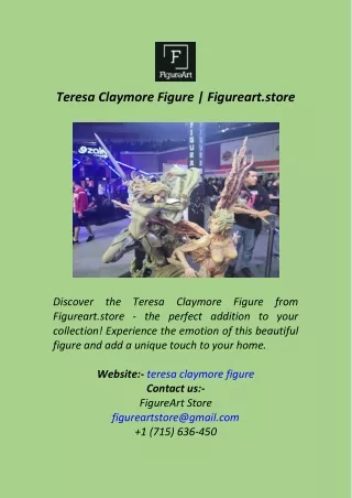 teresa claymore figure figureart store