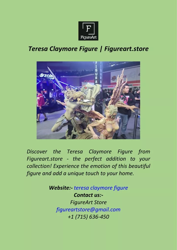 teresa claymore figure figureart store