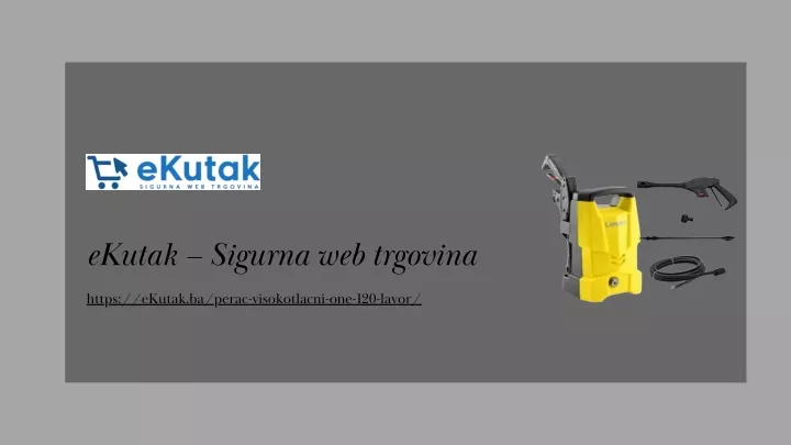 ekutak sigurna web trgovina