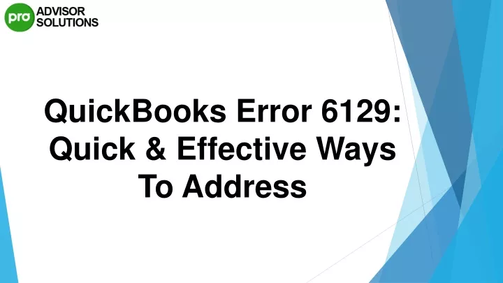 quickbooks error 6129 quick effective ways
