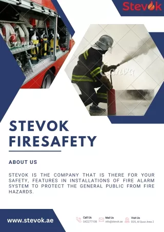 Find The Best Fire And Safety Company in Dubai
