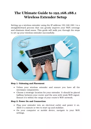 the ultimate guide to 192 168 188 1 wireless