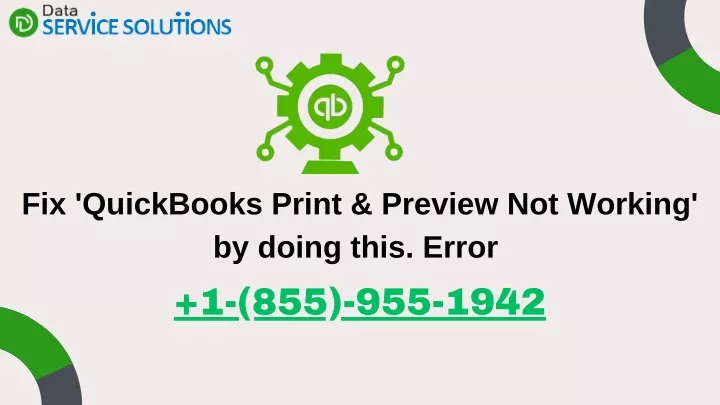 fix quickbooks print preview not working by doing