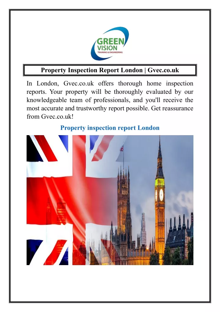 property inspection report london gvec co uk