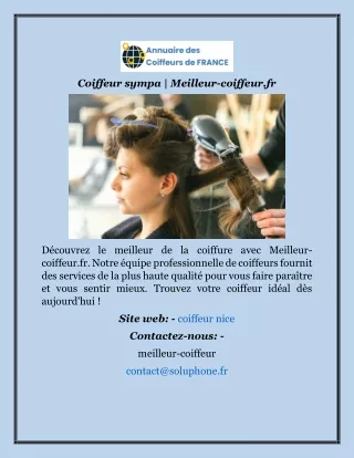 Coiffeur sympa  Meilleur-coiffeur.fr