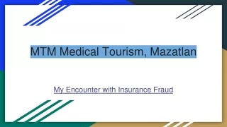 MTM Medical Tourism Mazatlan