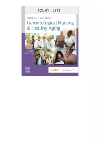 Kindle online PDF Ebersole and Hess Gerontological Nursing and Healthy Aging E B