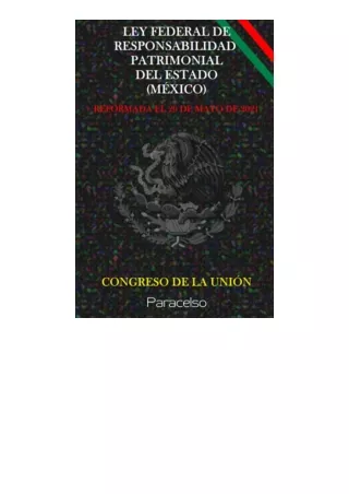Ebook Download Ley Federal De Responsabilidad Patrimonial Del Estado México Span
