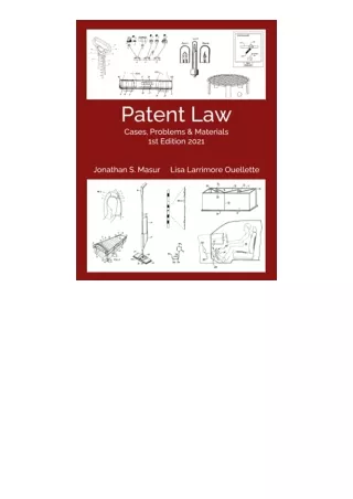 Download Patent Law Cases Problems And Materials For Ipad