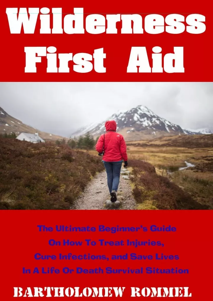 wilderness first aid the ultimate beginner