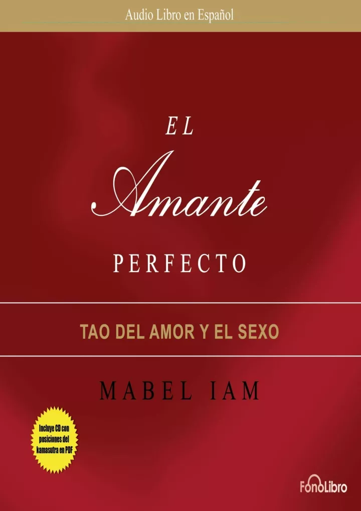 el amante perfecto el tao del amor y el sexo