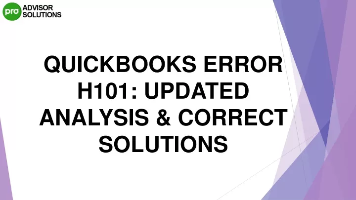 quickbooks error h101 updated analysis correct