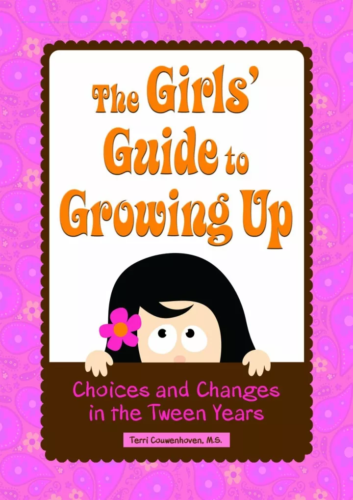 the girls guide to growing up choices changes