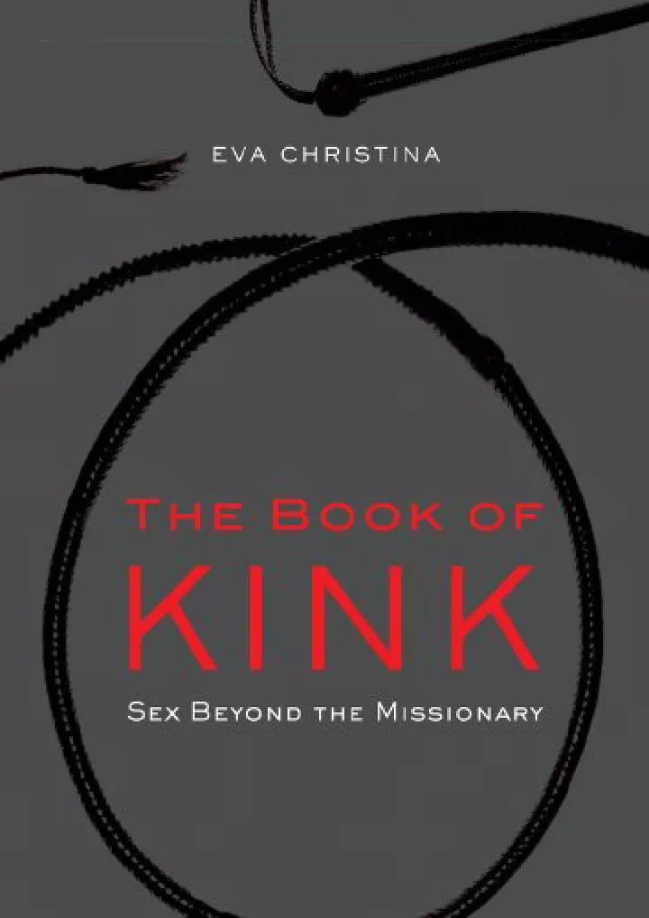 the book of kink sex beyond the missionary