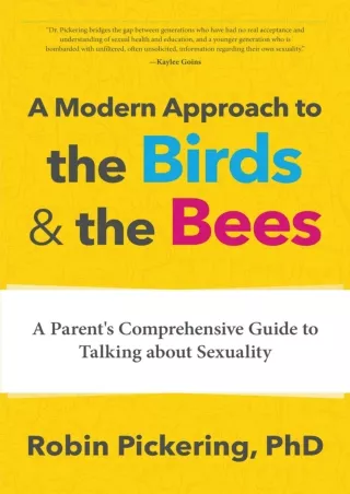 EPUB DOWNLOAD A Modern Approach to the Birds & the Bees: A Parent's Comprehensiv