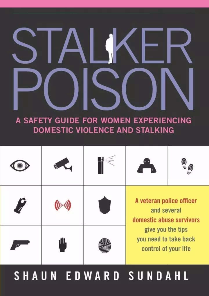 stalker poison a safety guide for women