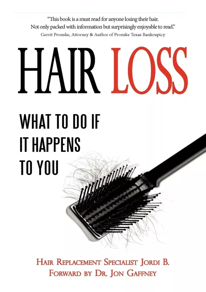 hair loss what to do if it happens
