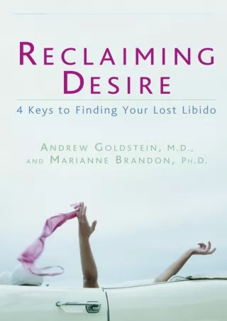 [PDF] DOWNLOAD FREE Reclaiming Desire: 4 Keys to Finding Your Lost Libido kindle
