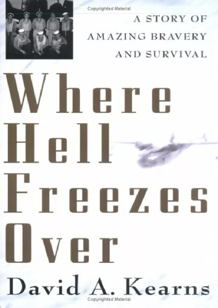 where hell freezes over a story of amazing