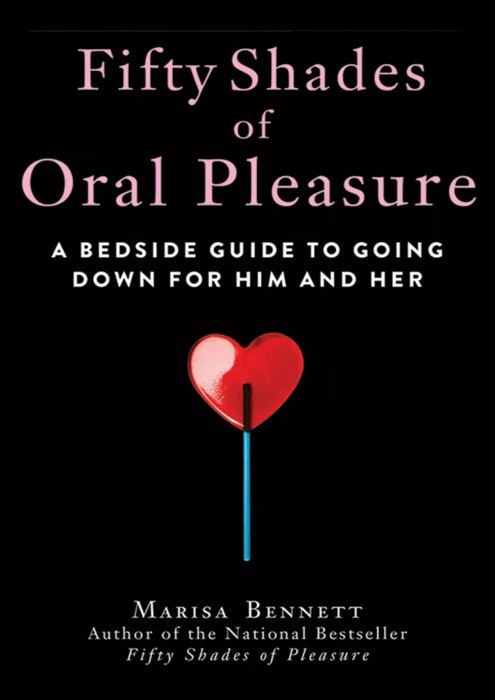 fifty shades of oral pleasure a bedside guide