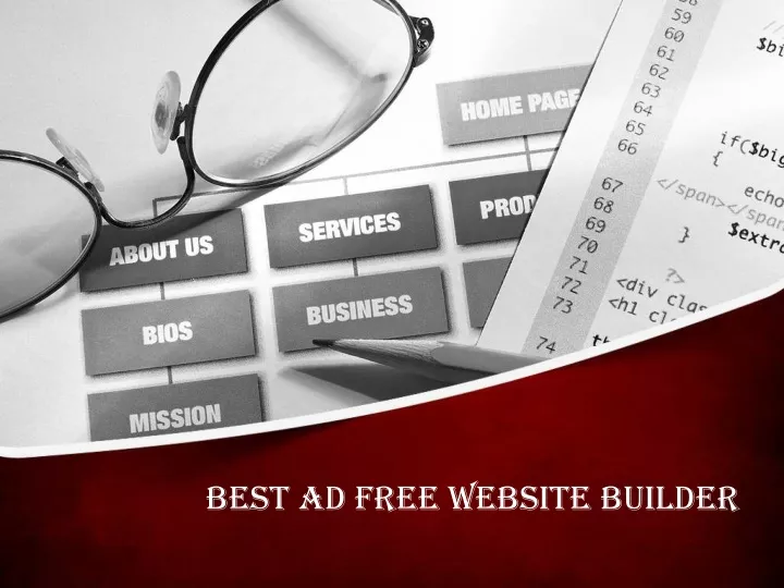 best ad free website builder