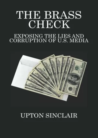 Read ebook [PDF] The Brass Check