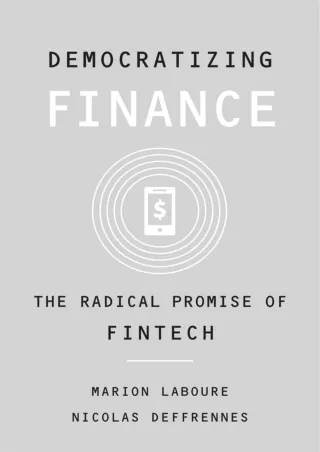PDF_ Democratizing Finance: The Radical Promise of Fintech