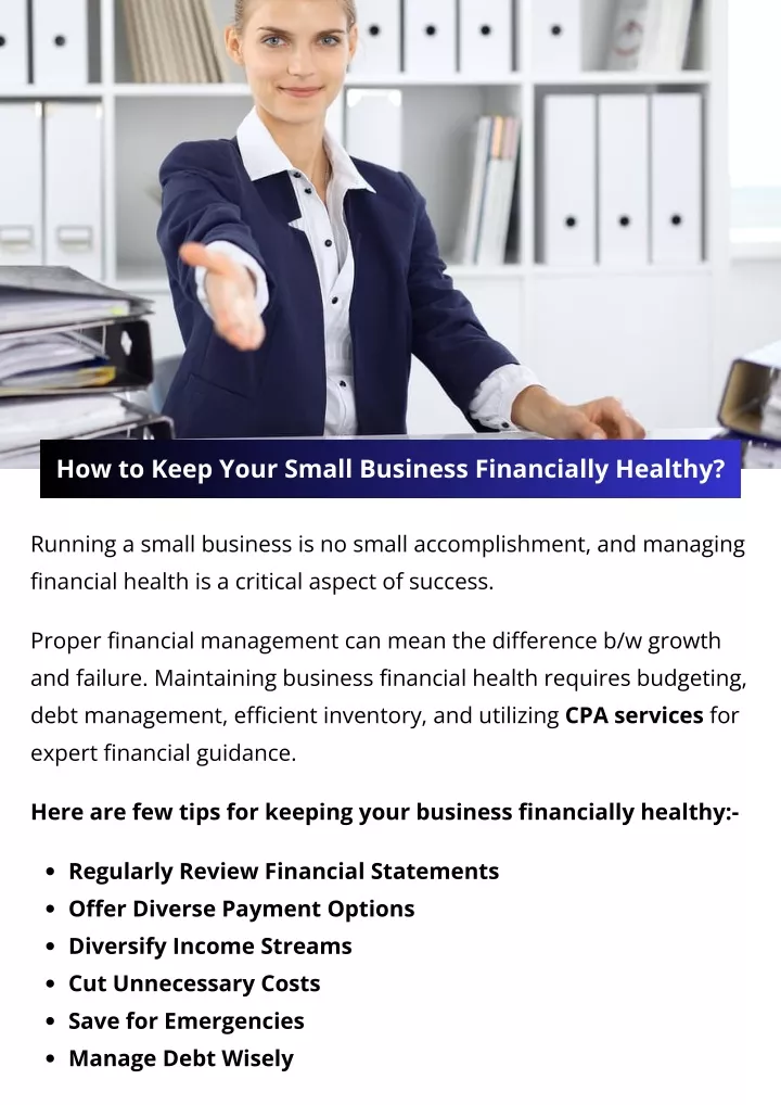 how to keep your small business financially